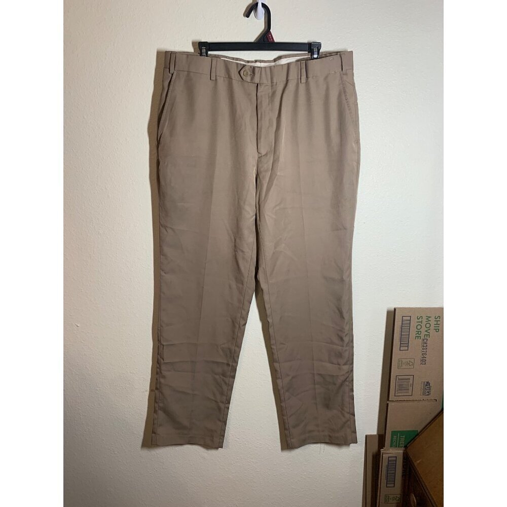 Joseph & Feiss Trousers Slacks Business Casual Pants Office Beige Men Size 38x32